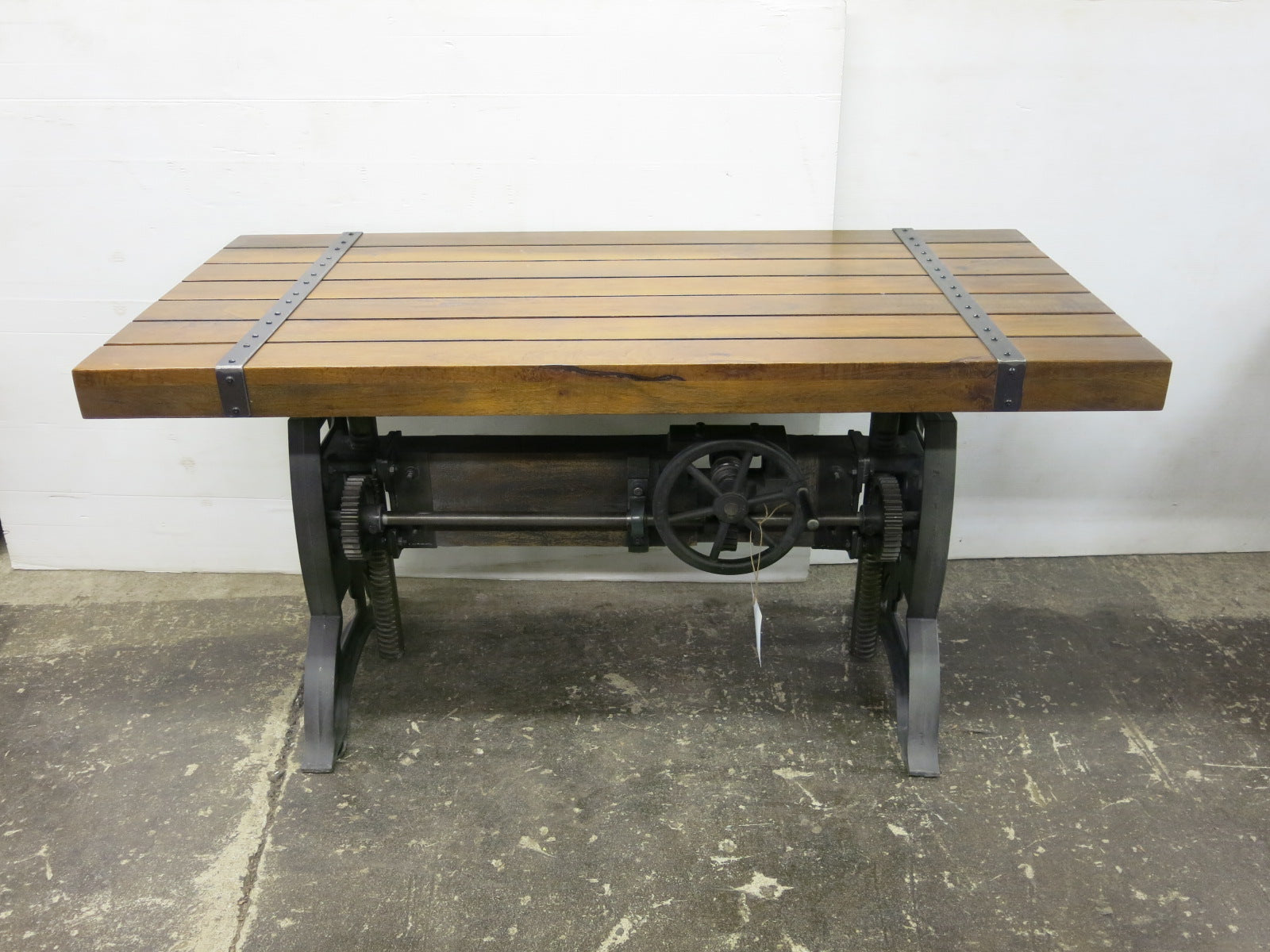 Industrial Dining Table adjustable