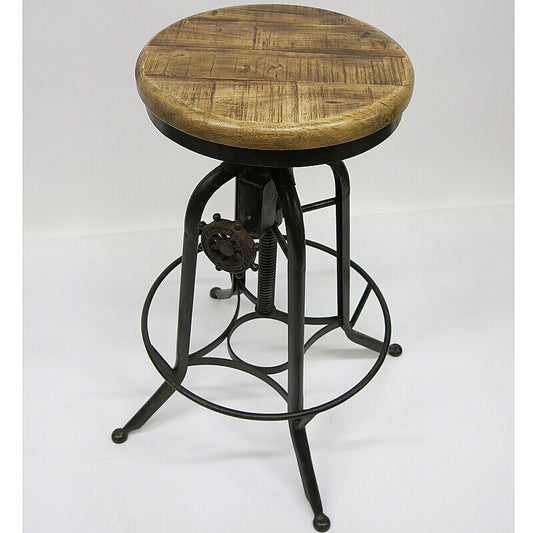 Industrial Counter Stool 
