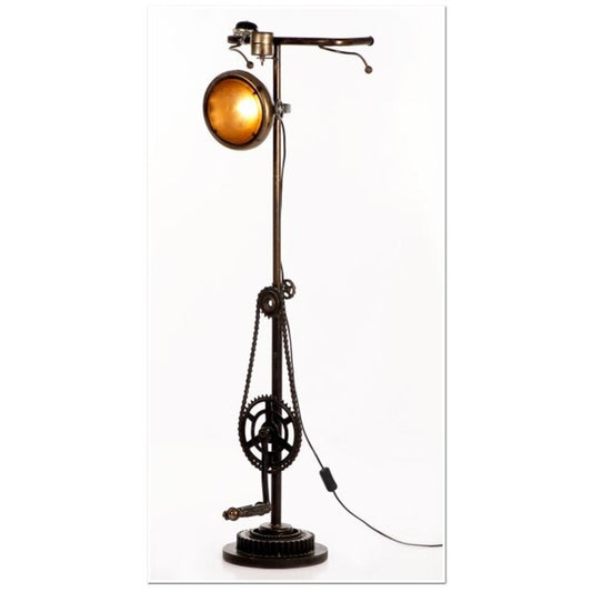 industrial steampunk table lamp