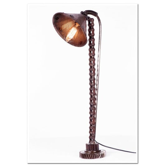 Industrial steampunk table lamp